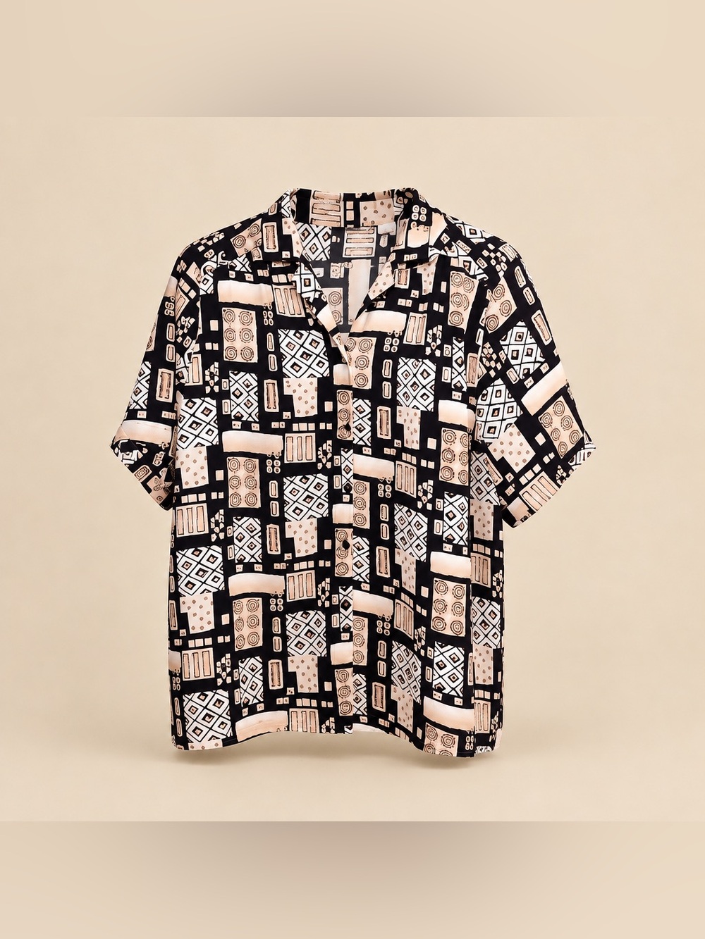 Studio Works Size 18 Polyester Button Down Blouse